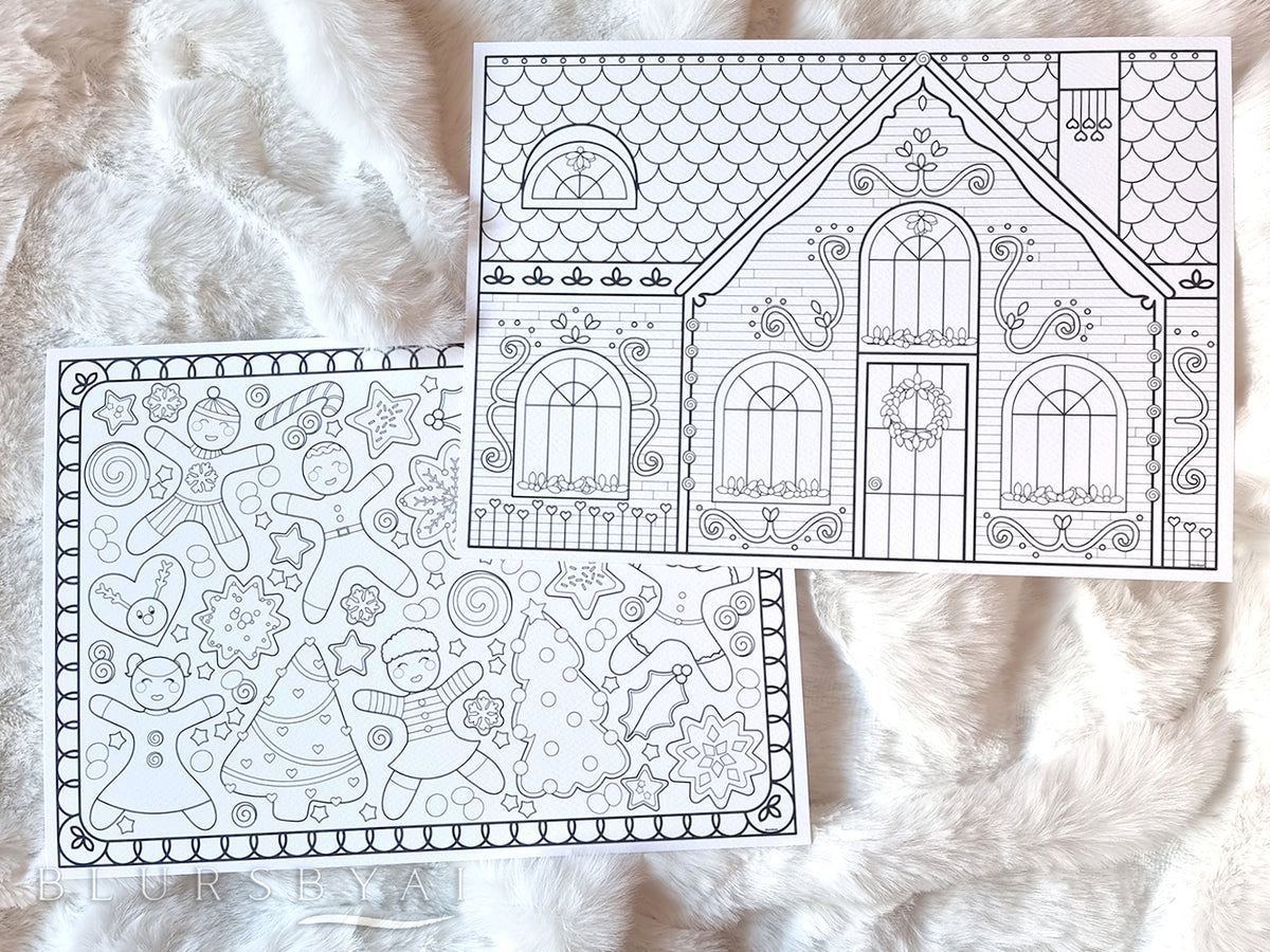 Jengibre Navideño (Descarga digital de archivos PDF imprimibles)