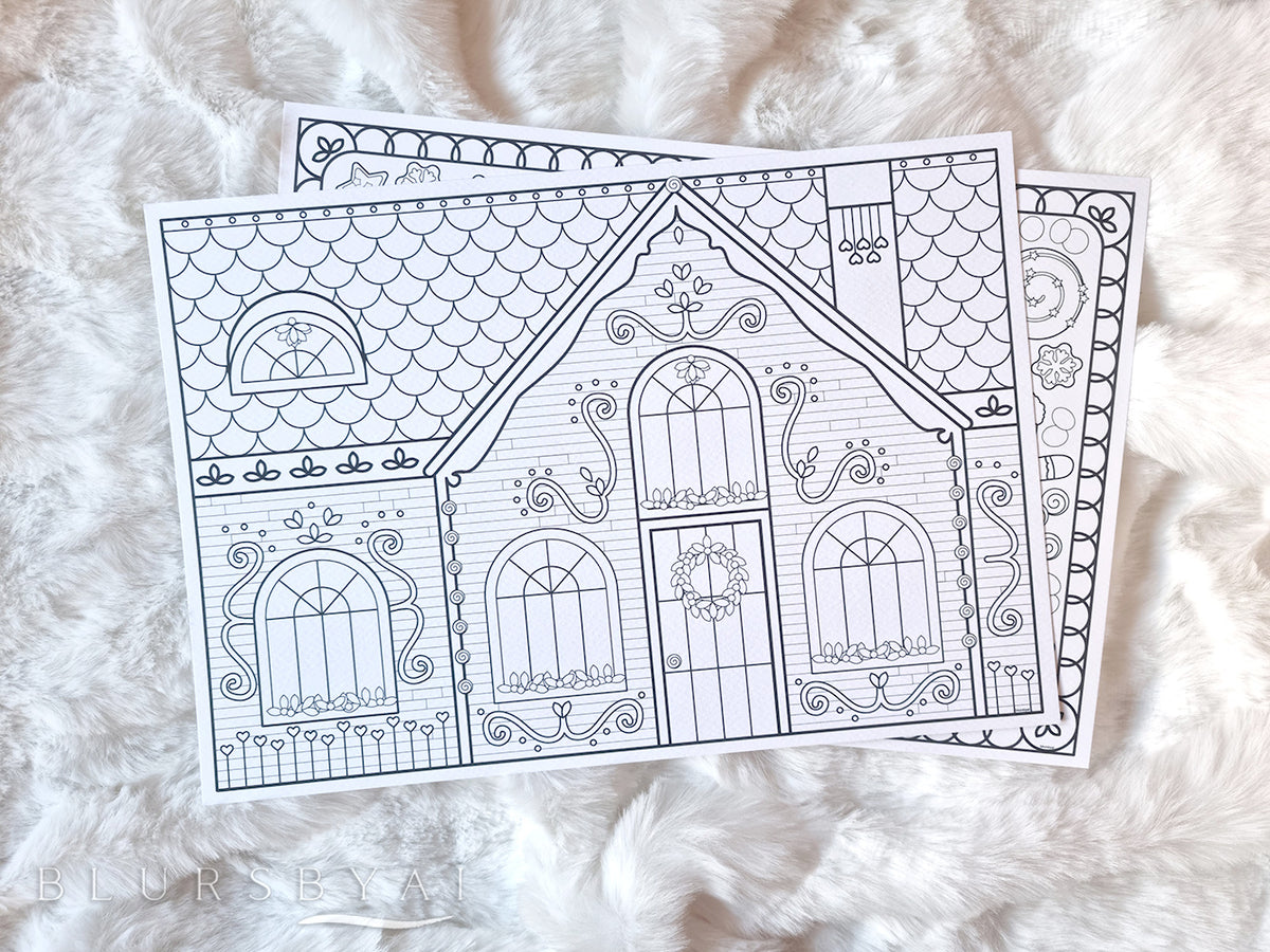 Jengibre Navideño (Descarga digital de archivos PDF imprimibles)